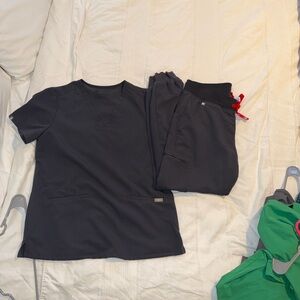 Figs Charcoal Gray Jogger Pants